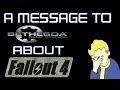 A Message To Bethesda About Fallout 4