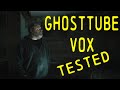 Trying the new GhostTube VOX ghost hunting app
