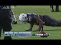 Miami LB Denzel Perryman Gets Flagged for Doing Pushups Then Intercepts Pass | ACC Must See Moments
