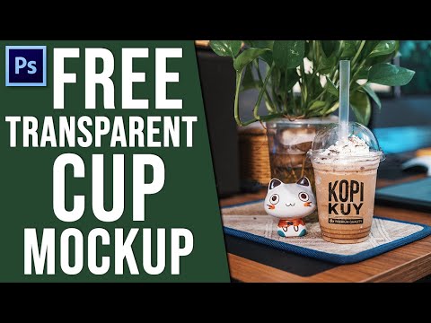 Tutorial Mockup Transparan Cup