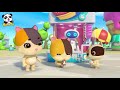 Who Took the Donuts? | Baby Panda Detective | Ice Creams, Hamburgers | Pretend Play | BabyBus
