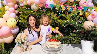 Derin 2 Yaşında Sevcan Derine Doğum Günü Partisi Organize Ediyor. Anne Vlog Videosu