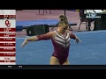 Brenna Dowell Floor Exercise 2019 Oklahoma vs Georgia 9 875