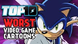 TOP 10 WORST CARTOONS BASED ON VIDEO GAMES
