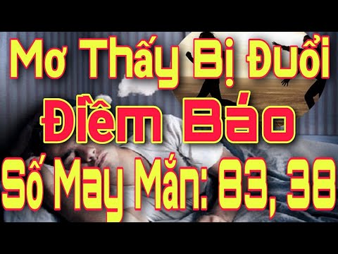 Nằm Mơ Thấy Mình Bị RƯỢT ĐUỔI. Điềm Báo Giấc Mơ Bị Đuổi. Con Số May Mắn Liên Quan Giấc Mơ Bị Đuổi.