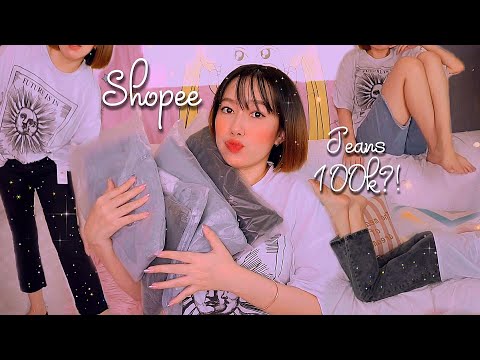 Mua quần Jeans 100k trên Shopee 💰 6 chiếc chưa hết 600k... Cái kết Đắng Lòng hay Ấm Lòng?! 😐