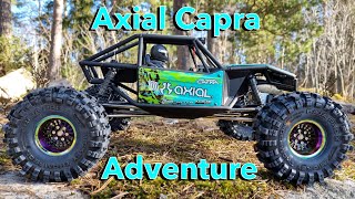 Axial Capra 110 Into The Wilds. New Wheels And Tires