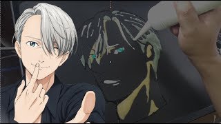 Pancake Art - Victor Nikiforov (Yuri!!! on Ice)