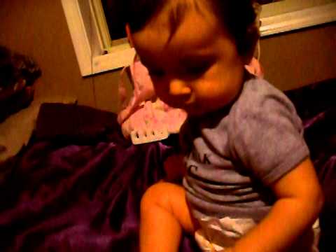 frustrated teething baby