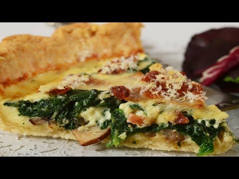 VIDEO : quiche recipe demonstration - joyofbaking.com - recipehere: http://www.joyofbaking.com/breakfast/quicherecipe.html stephanie jaworski of joyofbaking.com demonstrates how to ...
