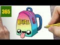 hur man ritar RYGGSÄCK KAWAII STEG FÖR STEG - kawaii ritningar lätt