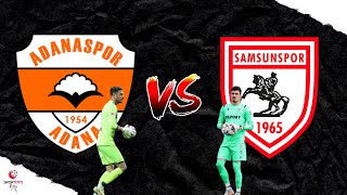 Adanaspor 1 - 0 Samsunspor Maç Özeti
