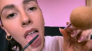 Asmr- Fast And Aggressive Spit Painting Your Makeup