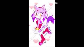 Amy Rose Blaze The Cat Y Rouge The Bat Edit