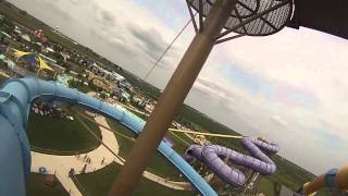 Tasmanian Twister Blue Slide Hd Pov Raging Waves
