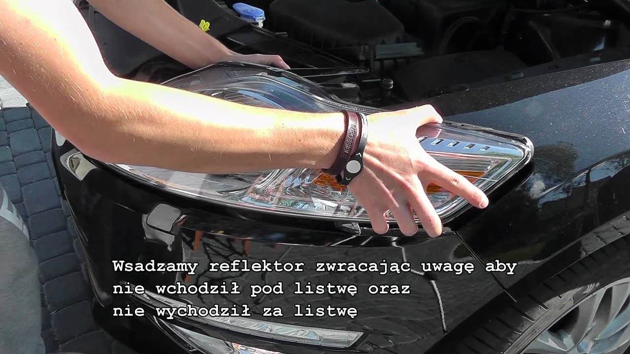 Jak wyjąć reflektor w kilka minut mondeo mk4 YouTube