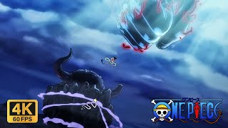 Luffy Uses Bajrang Gun One Piece Episode 1074 4K 60Fps