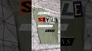 How To Style Sage Green Pantsig Simaandgabi