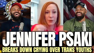 Jennifer Psaki Break Down Crying Over Trans Youths
