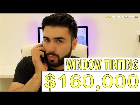 WINDOW TINTING: HOW TO MAKE $100,000+ TINTING CAR WINDOWS (TALKING TO A PRO)