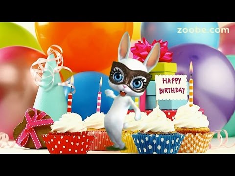 Zoobe Зайка С днём рождения, подруга!!! Зажигательное поздравление Zoobe Зайка С днём рождения, подруга!!! Зажигательное поздравление