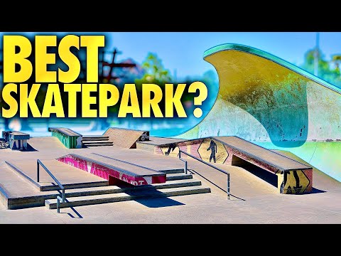 THE CRAZIEST SKATEPARK IN CALIFORNIA?!