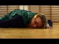 Funny superhero trained by crazy japanese guy