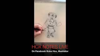Robot Sketch Timelapse