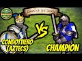 153 (Aztecs) Condottieri vs 200 Champions | AoE II: Definitive Edition