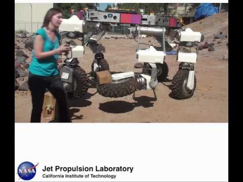 Human Interaction with the ATHLETE Robot