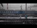 Видео из окна поезда: Киевский вокзал -- Очаково