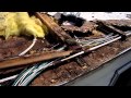 Travel Trailer Camper RV Damaged Roof Replacement