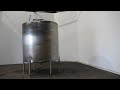 Video Used- Cherry-Burrell Tank, 2000 Gallon, 316 Stainless Steel, Stock # 42751062