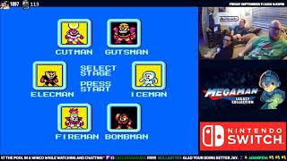 Mega Man MEGA Play through - With Steph & my brother CJ!