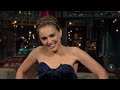 Natalie Portman on Late Show with David Letterman 2008-02-28