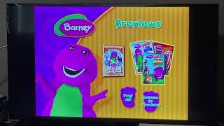 Barney Can You Sing That Song 2005 Dvd Menu Walkthrough