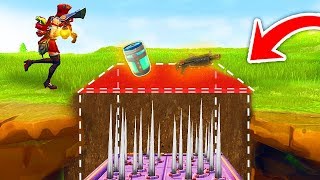 INVISIBLE TRAP TROLLING in Fortnite Battle Royale