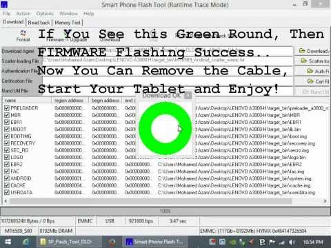 Lenovo IdeaTab A3000-H Calling Firmware Installation - JB 4.
