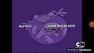 Dexters Laboratory Season 02 End Credits 1997 Brazilan Portugal