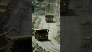 Miniature Mining Marvel Realistic Toy Dump Trucks In Action