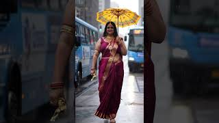 Stunning Plus Size Saree Look Ai Fashion Lookbook In 4K
