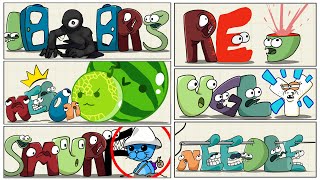 Alphabet Lore Parody All Compilation Alphabet Lore Animation Salcedo
