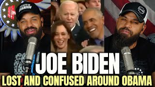 Joe Biden Lost & Confused Around Obama