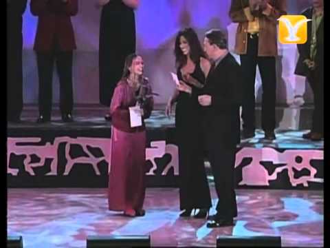 Carolina Sabino, El Aguacero, Premiación Competencia Internacional, Festival de #Viña 1999
