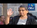 Bob Collyomore's mother, sister and other family members at m...