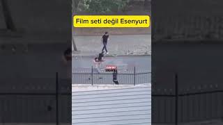 Esenyurtta Film Sahnesini Aratmayan Çatışma