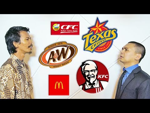 PERANG FRIED CHICKEN! MENCARI YANG TERENAK!