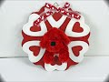 valentine napkin folding