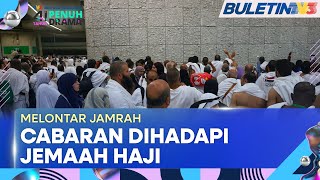 Ibadah Haji 1446H Jemaah Tiba Di Mina Untuk Melontar Jamrah