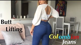 BUTT LIFTING COLOMBIAN JEANS | TRY-ON | JESSICA SANCHEZ ♡